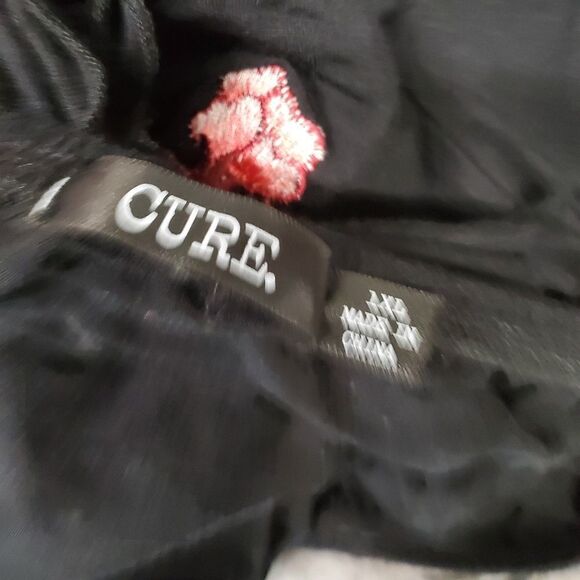 Cure black stretchy bell sleeve top boho - Picture 4 of 7